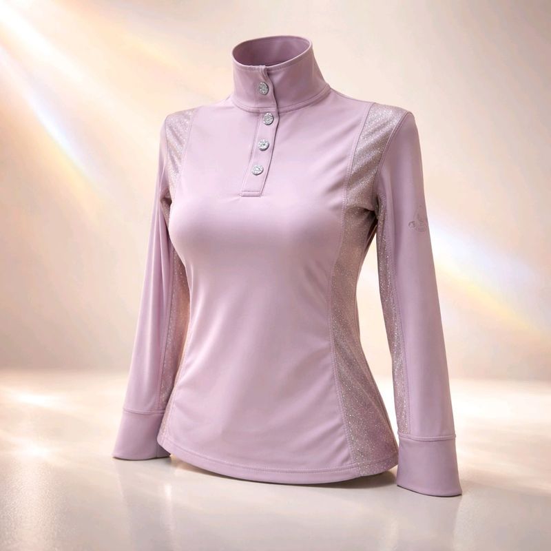 MbF Sparkle mesh longsleeve Dusty 