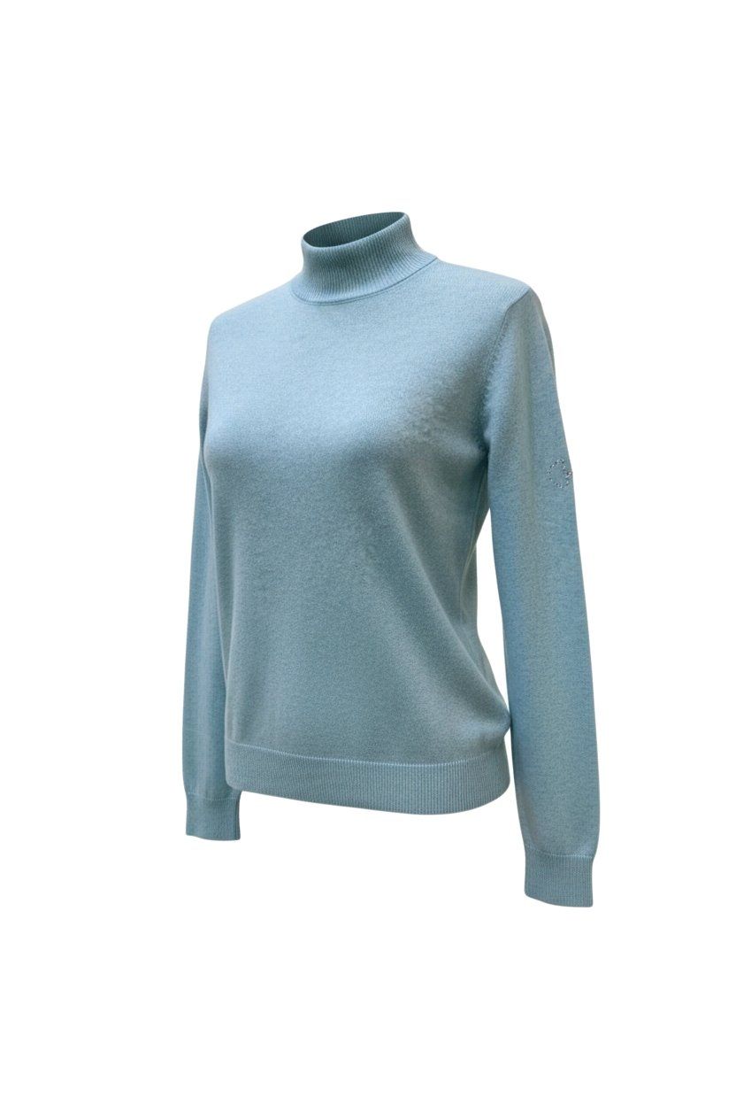 MbF Merino sweather turqouise