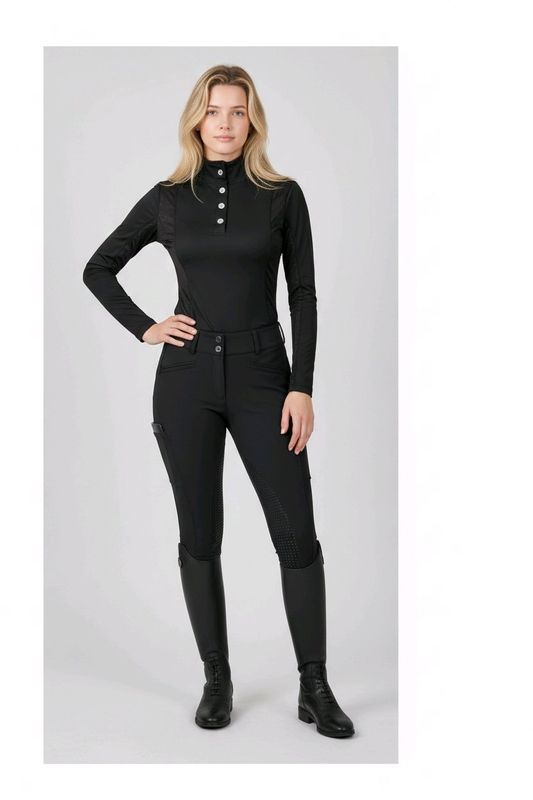 MbF Mesh Air longsleeve zwart 