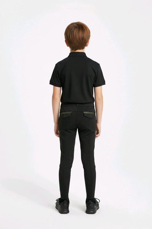 MbF Comfort rijbroek jongens zwart