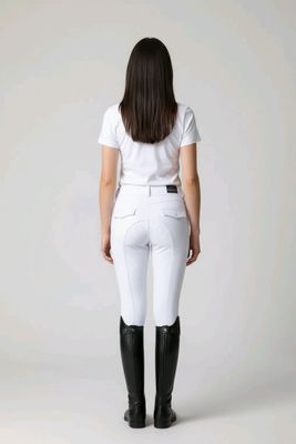 MbF Comfort Tick breeches Wit