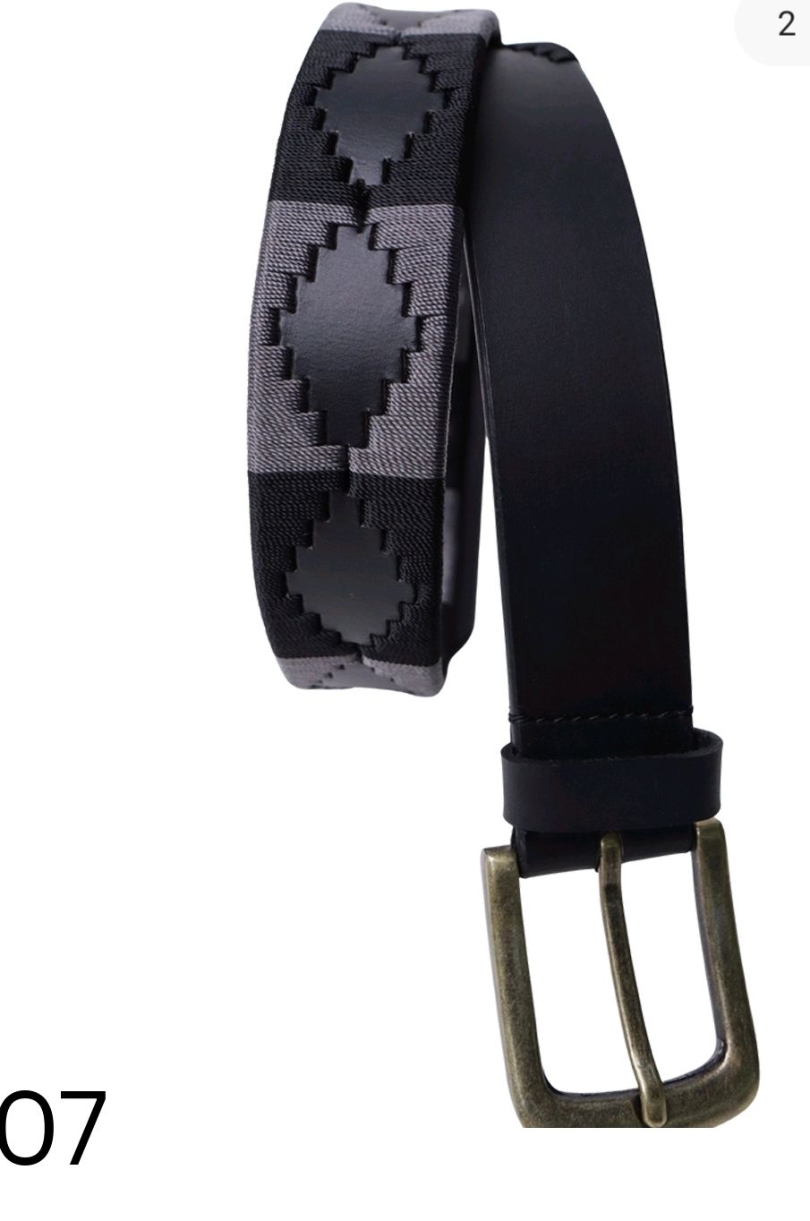 MbF Polo belt black