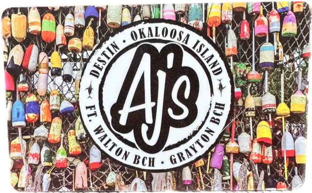 AJ&#39;s $75 Gift Card
