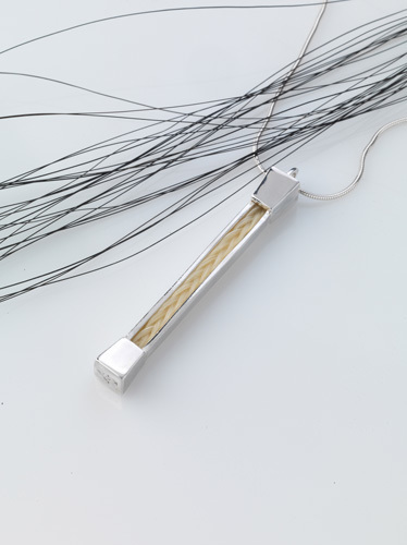 Farriers Nail braided pendant