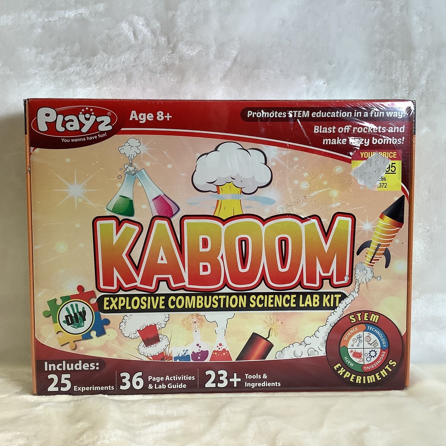 Playz "Kaboom" Explosive Combustion Science Lab Kit RS3061