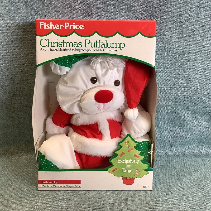 FisherPrice Christmas Puffalump Plush Toy RS3211