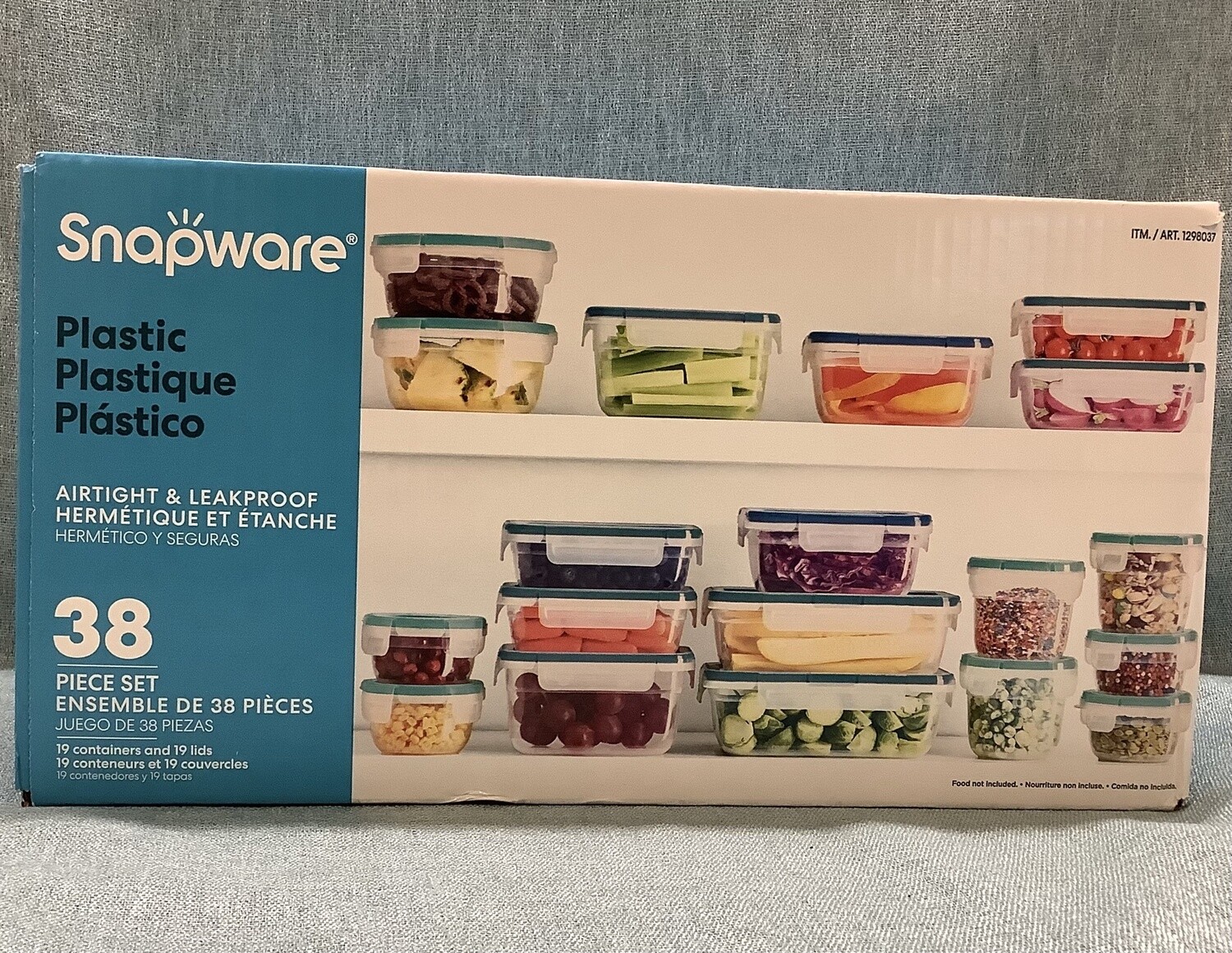 Snapware Piece Plastic Food Storage Set Rs