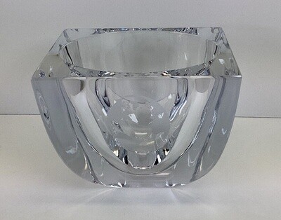 Mikasa Prism Modern 6&quot; Square Crystal Bowl - RS3415