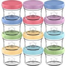 KeaBabies Prep Jars Baby Food Storage Glass Containers - RS3486