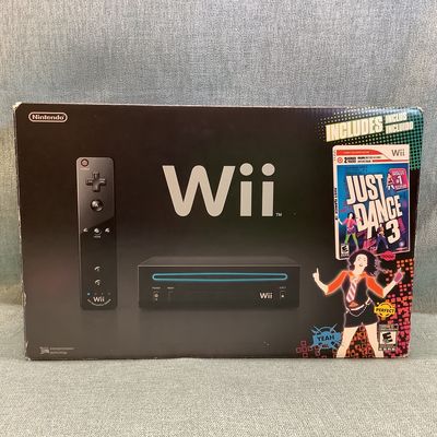 Nintendo Wii Console, Black - RS3496