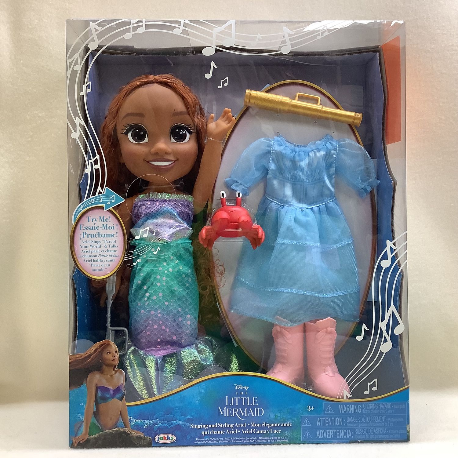 Disney The Little Mermaid Singing and Styling Ariel (Ages 3+) - RS4442