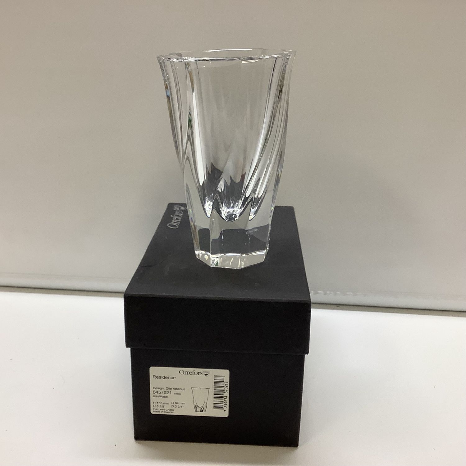 Orrefors Olle Alberius Vase - RS4515