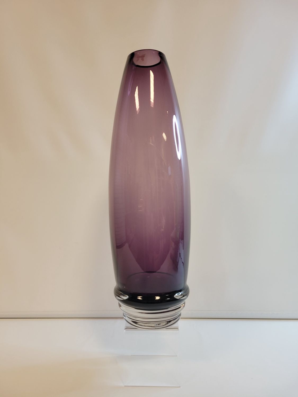 Marquis by Waterford 16&quot; Crystal Vase, Amethyst - RS4542