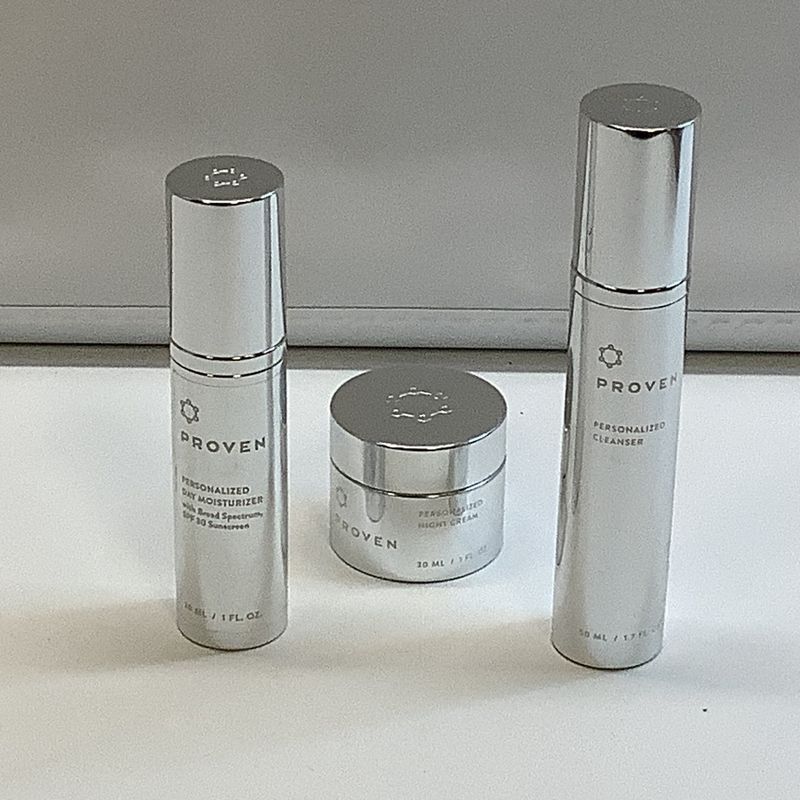 PROVEN Skin Care Set - Cleanser, Day Moisturizer &amp; Night Cream - RS4550