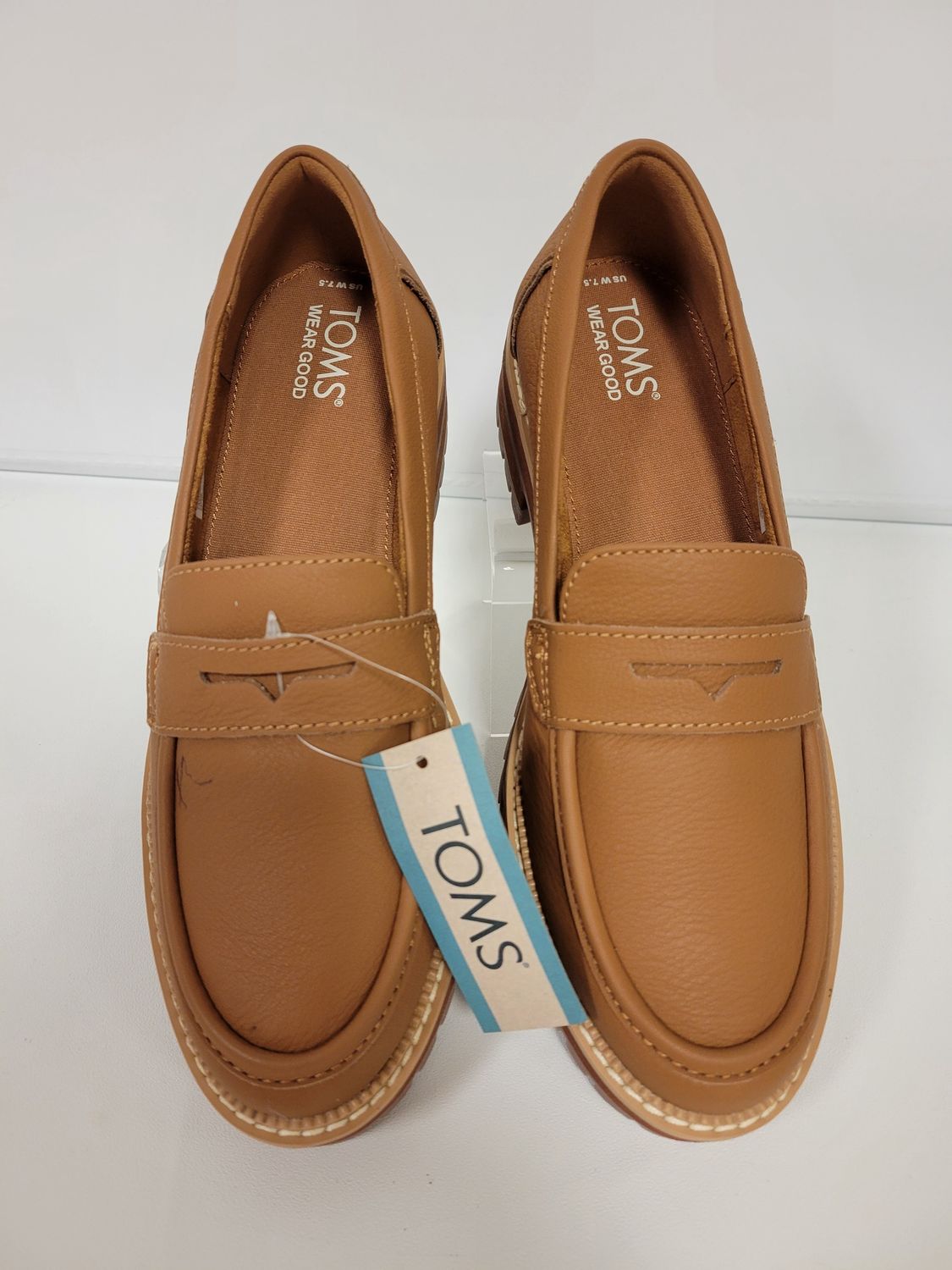 TOMS Cara Loafer, Tan (Women&#39;s Size 7.5) - CL1970