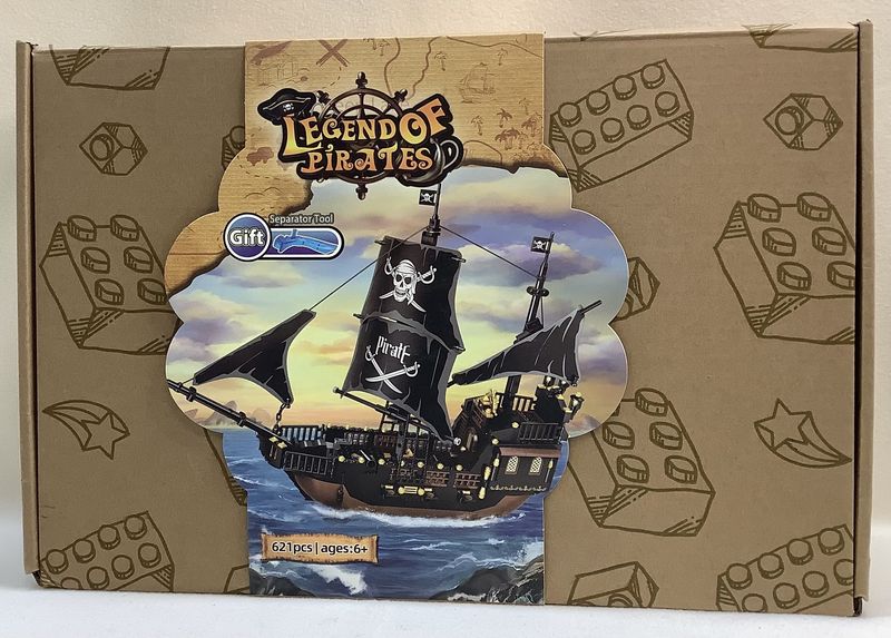 Legend of Pirates Ship Building Kit (Ages 6+) - RS4616