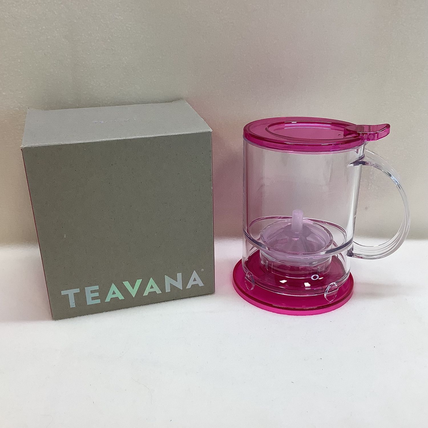 Teavana Perfectea 16 oz. Tea Maker w/Drip Tray, Fuchsia - RS4642