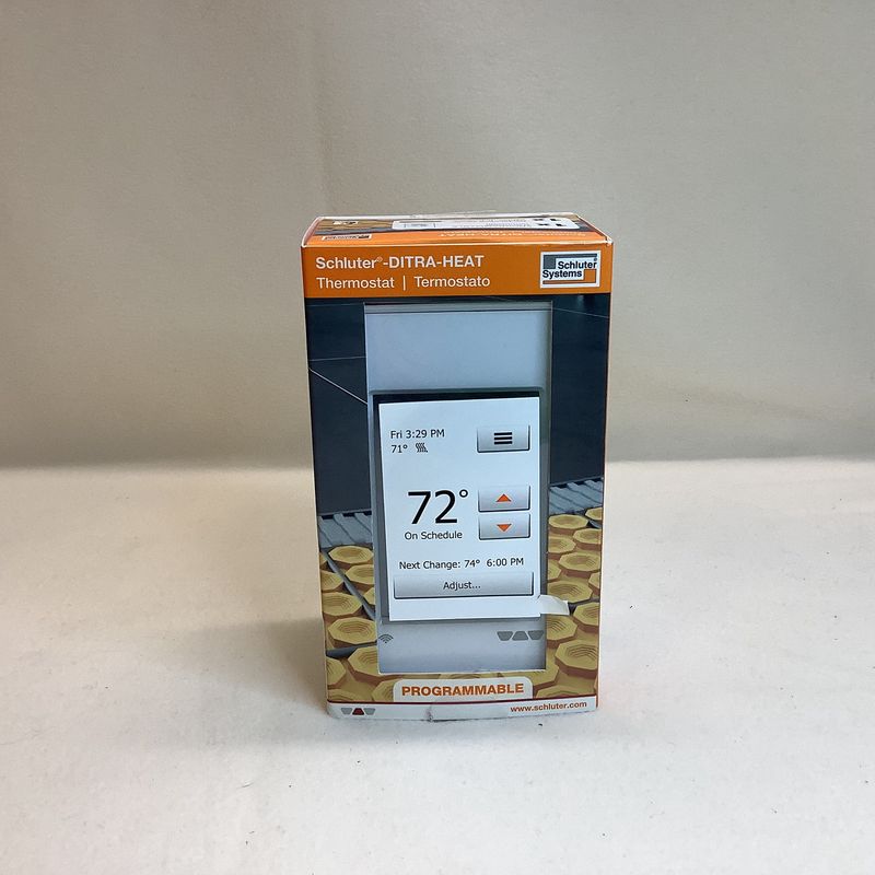 Schluter Ditra-Heat Programmable Thermostat DHERT102/BW - RS4650