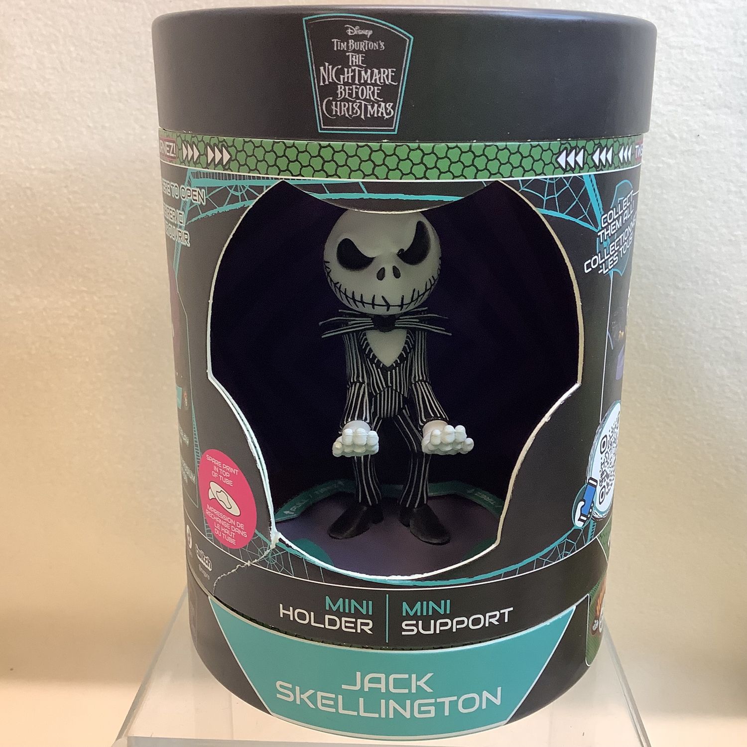 Cable Guys &quot;The Nightmare Before Christmas: Jack Skellington&quot; Mini Earpod and Phone Holder - RS4659
