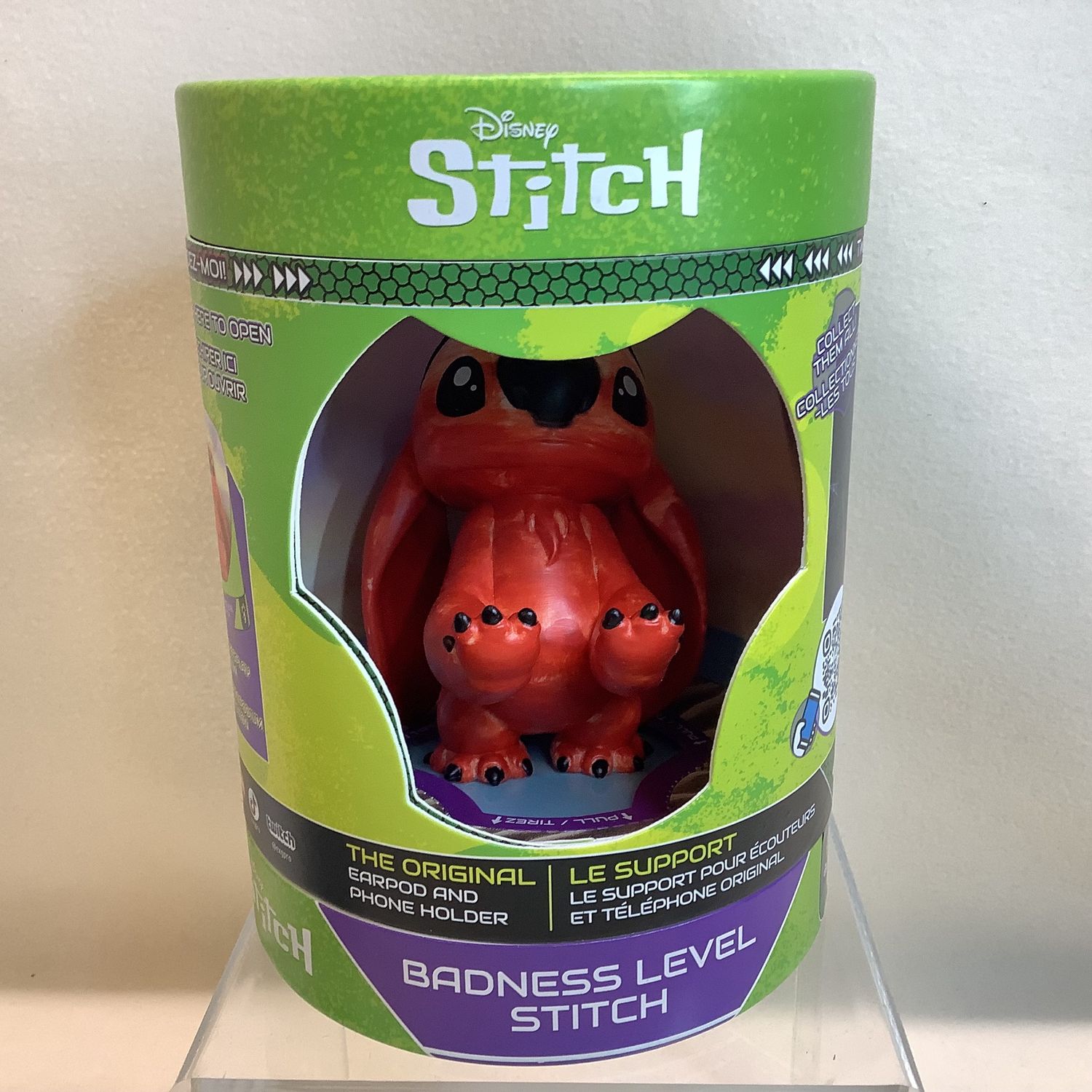 Cable Guys &quot;Badness Level Stitch&quot; Mini Earpod and Phone Holder - RS4658