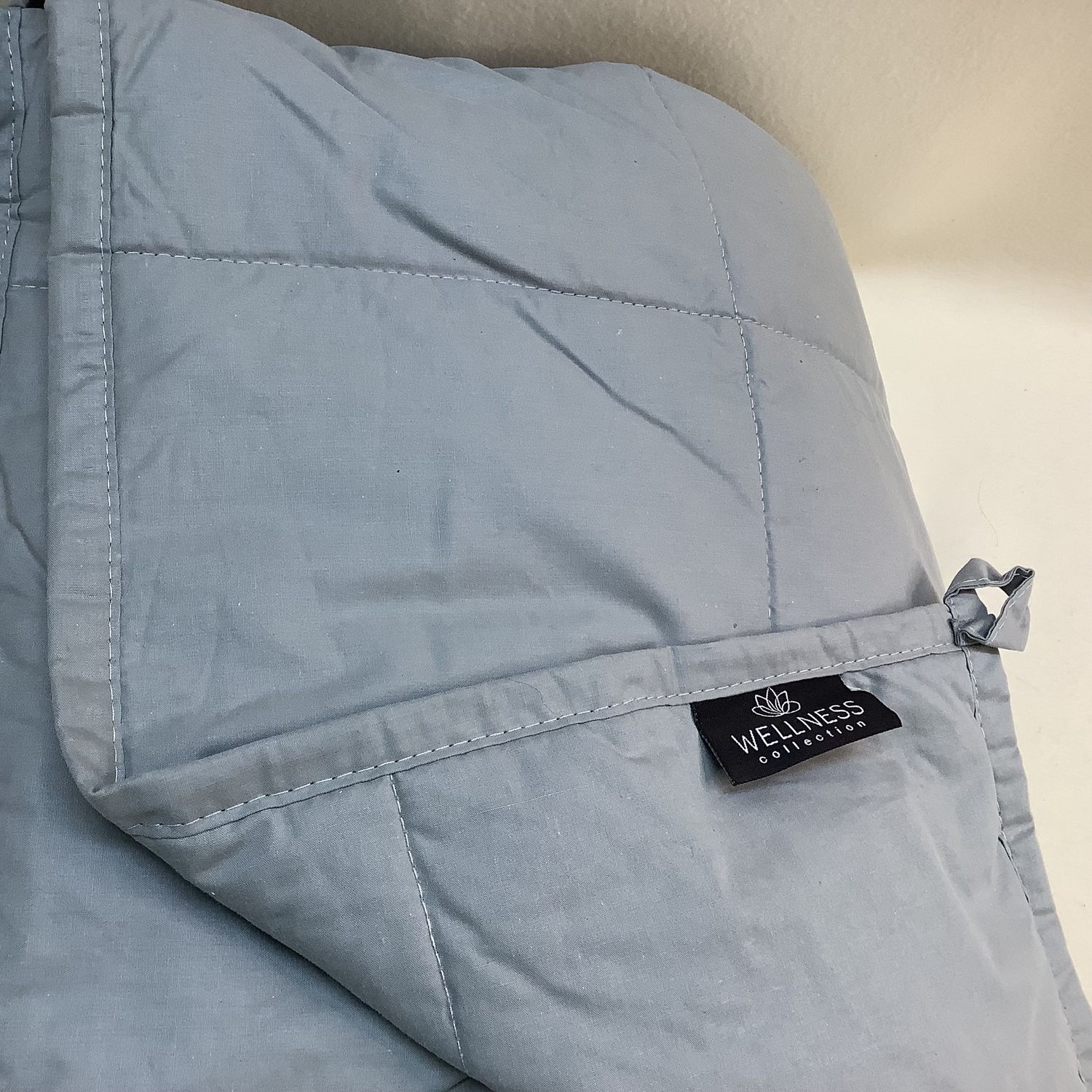 Wellness Collection 15 Lb. Weighted Blanket, Grey - RS4737