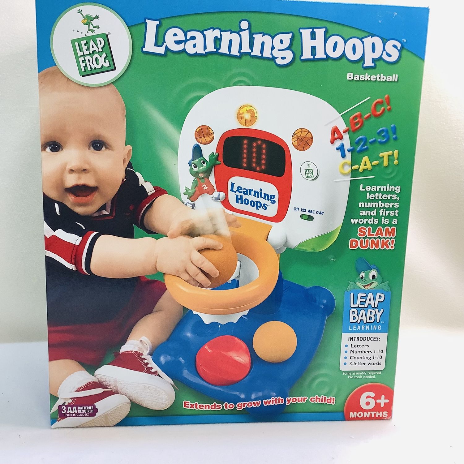LeapFrog Learning Hoops Basketball (Ages 6M+) - RS4751