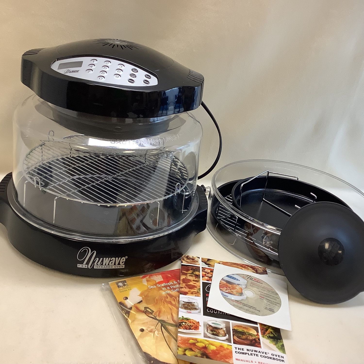 NuWave Pro Infrared Oven + Extension Ring &amp; 2 Grilling Racks, Model 20352 - RS4781