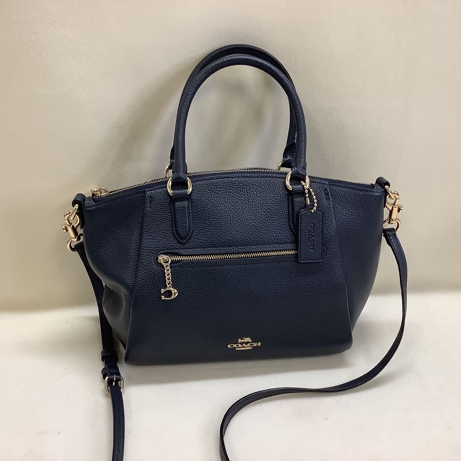 Coach &quot;Elise&quot; Satchel, Navy Blue - RS4799