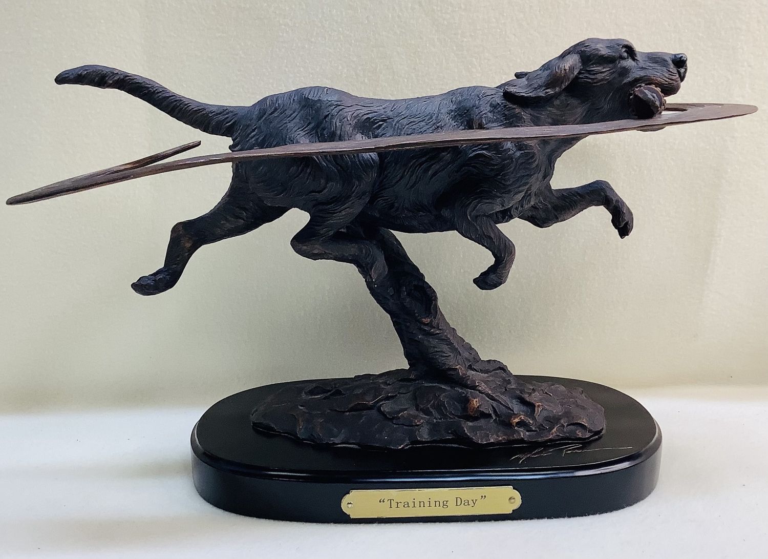 Big Sky Carvers &quot;Training Day&quot; Labrador Retriever Sculpture by Marc Pierce - RS4829