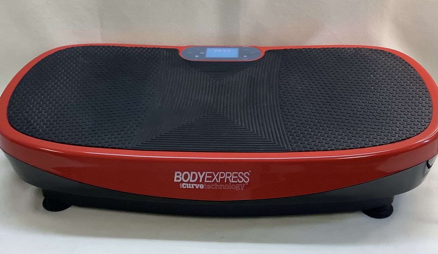 Tony Little Body Express Ultrathin Vibration Platform w/Curve Technology, Red - RS4838