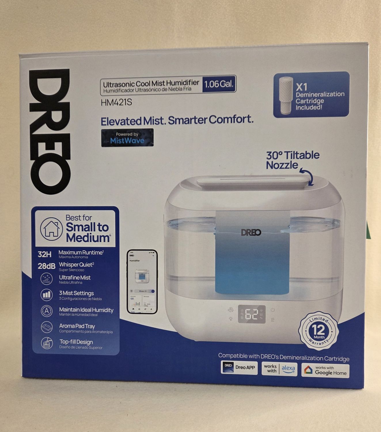 Dreo Ultrasonic Cool Mist Humidifier - RS4841