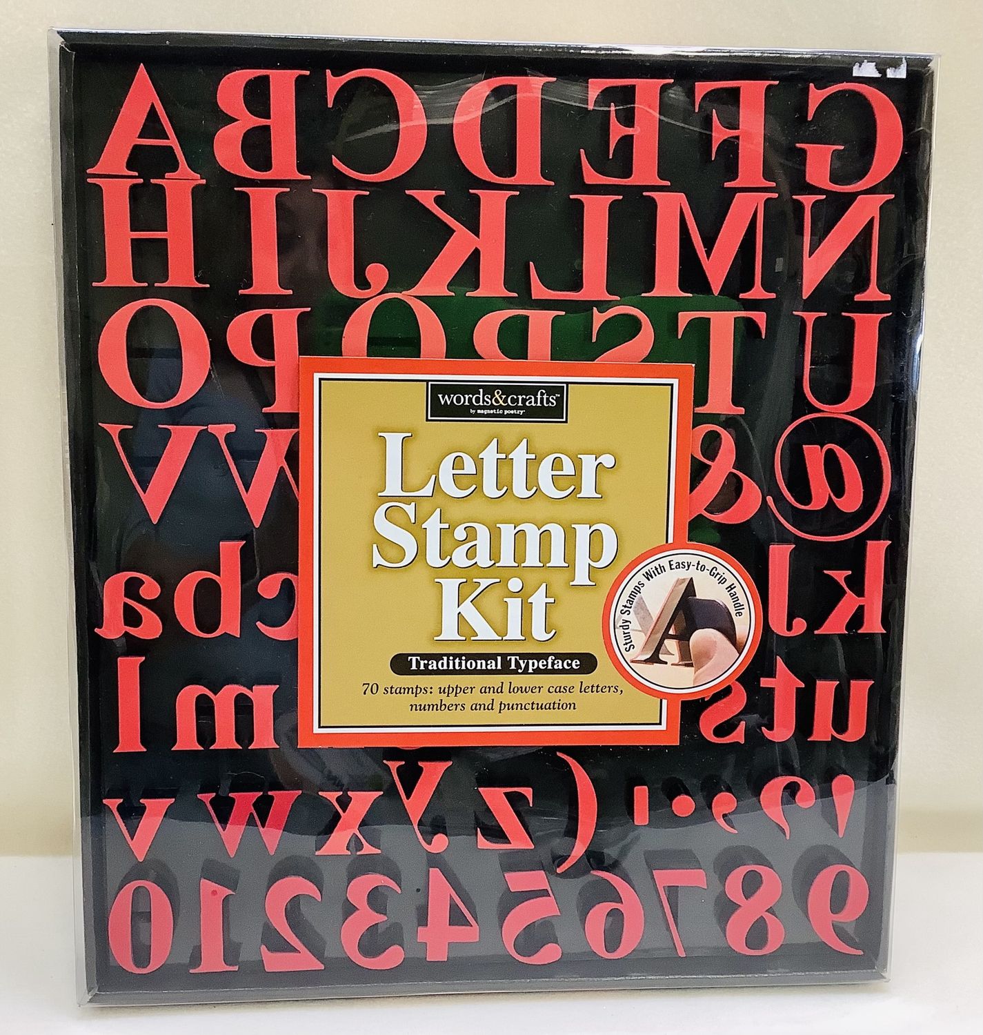 Words &amp; Crafts Letter Stamp Kit - RS4843