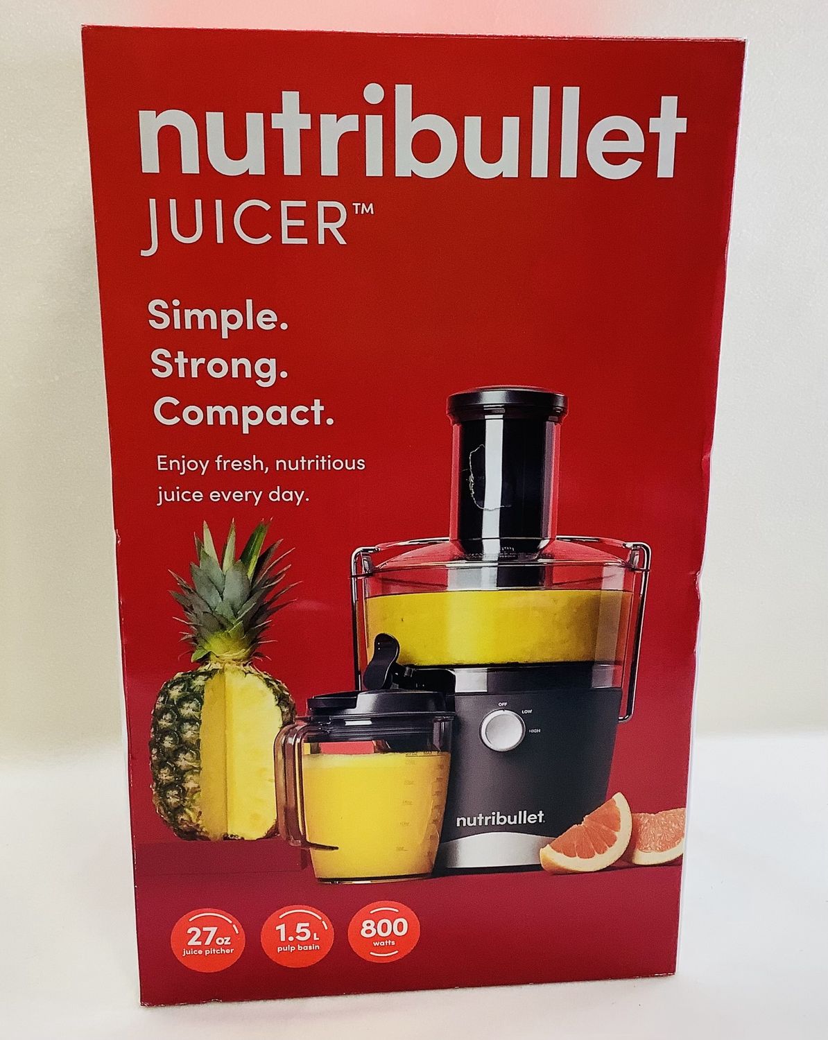 Nutribullet Juicer, Gray - RS4865