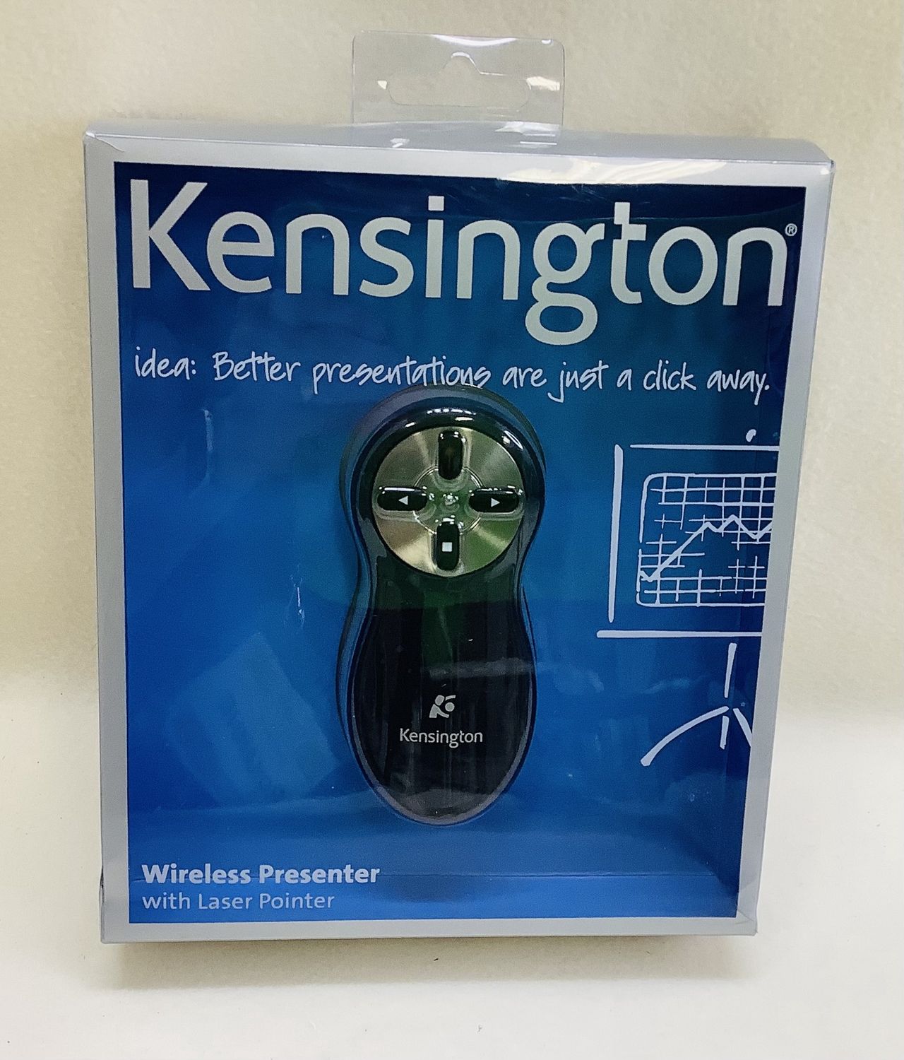 Kensington Wireless Presenter w/Red Laser Pointer - RS4848
