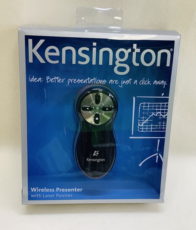 Kensington Wireless Presenter w/Red Laser Pointer - RS4848