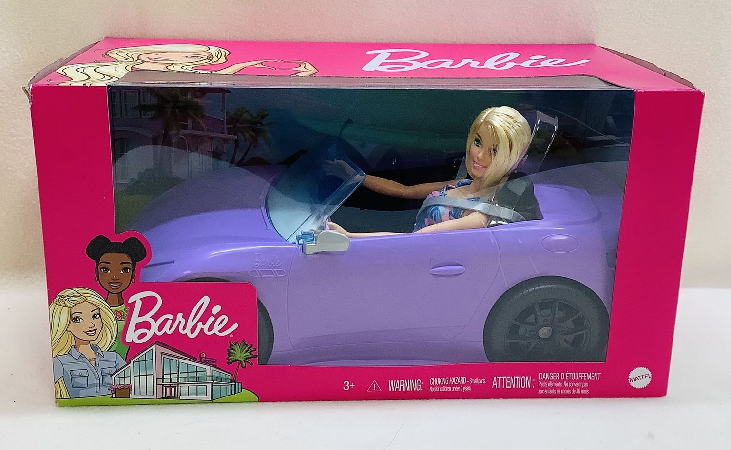 Barbie Doll and Vehicle Playset (Ages 3+) - RS4859