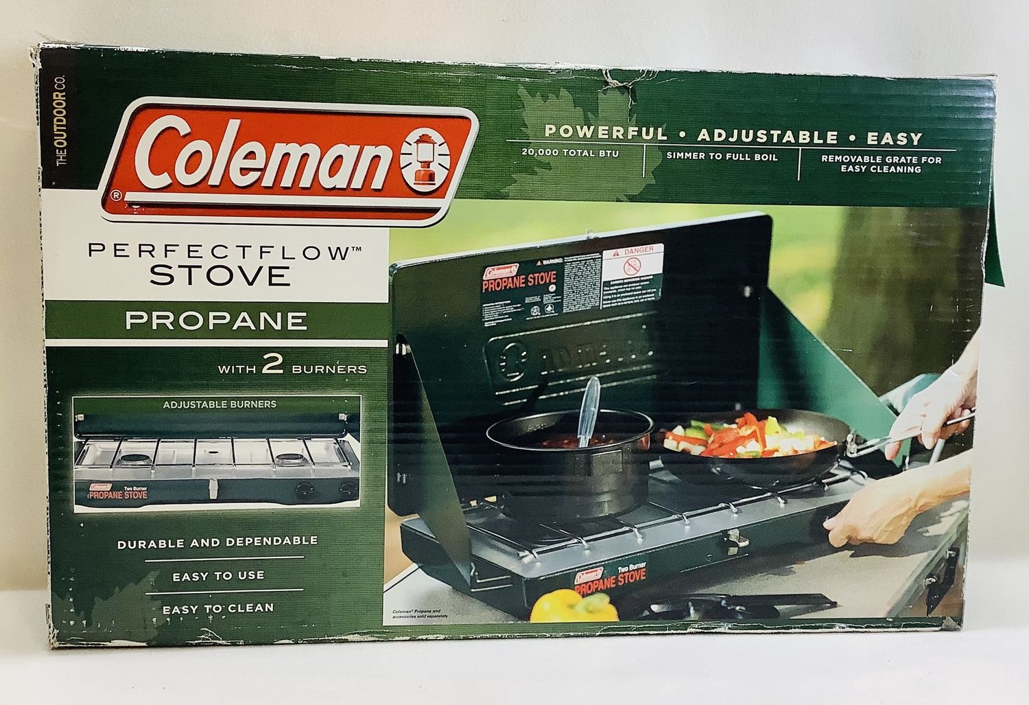 Coleman PerfectFlow Propane 2-Burner Camp Stove - RS4867