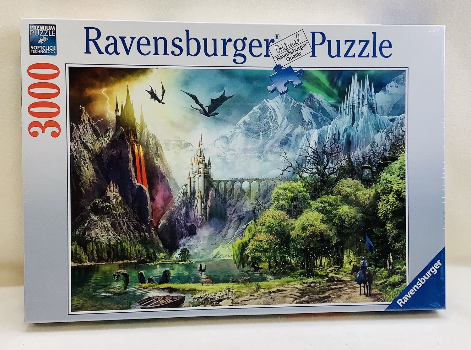 Ravensburger &quot;Reign of Dragons&quot; 3000-PC Jigsaw Puzzle (Ages 14+) - RS4864