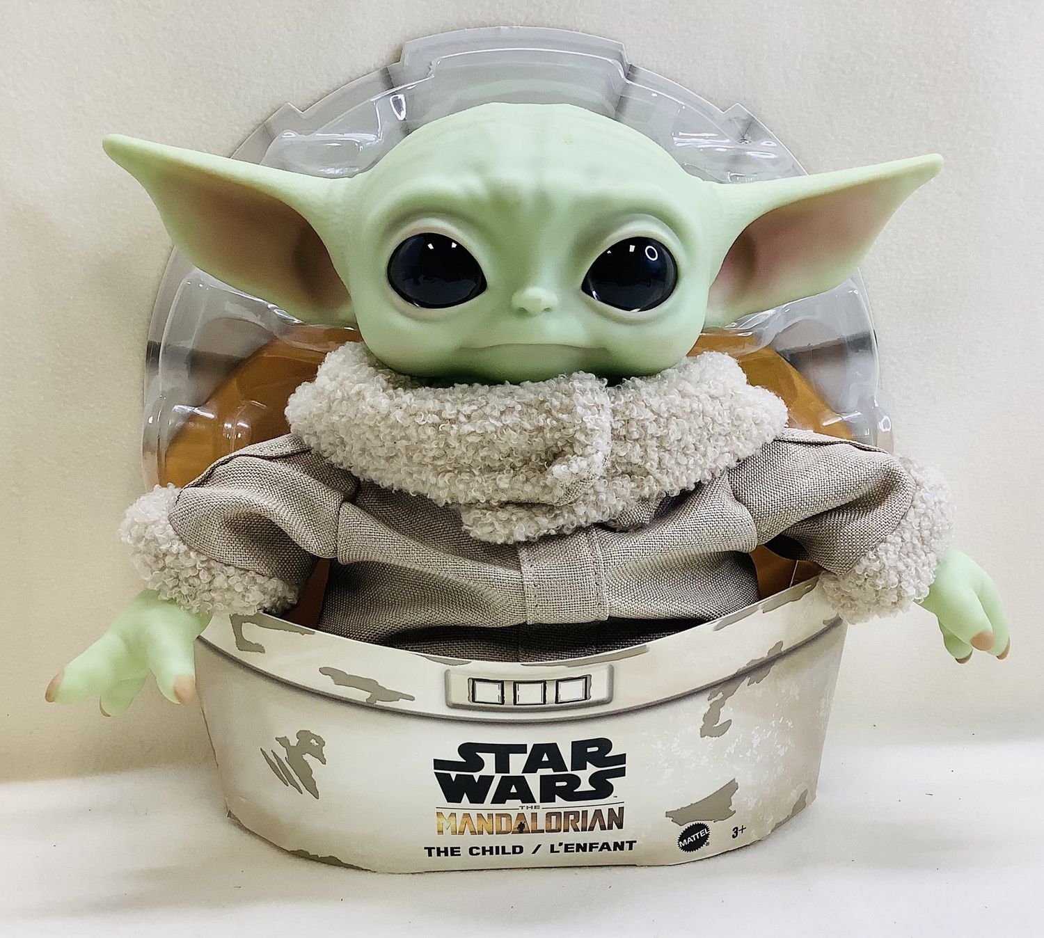 Star Wars Mandalorian The Child 11&quot; Plush Baby Yoda Doll (Ages 3+) - RS4869