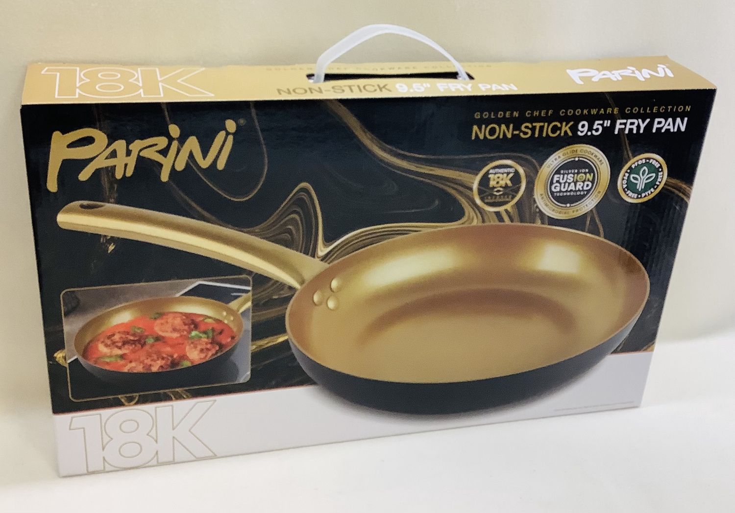 Parini  Golden Chef Collection 18K Non-Stick 9.5&quot; Fry Pan - RS4887