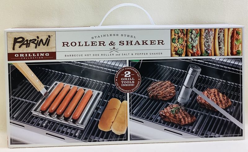 Parini Grilling Stainless Steel Roller and Shaker - RS4891