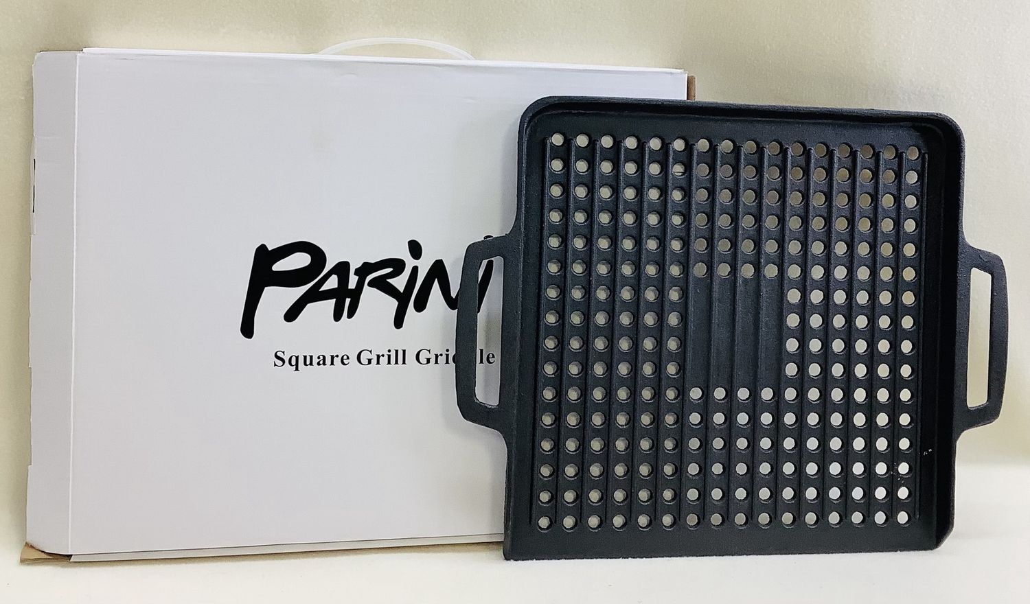 Parini Cast Iron Square Grill Griddle - RS4896