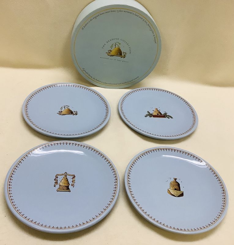 America Retold Beehive Collection 4 Plate Set - RS4913