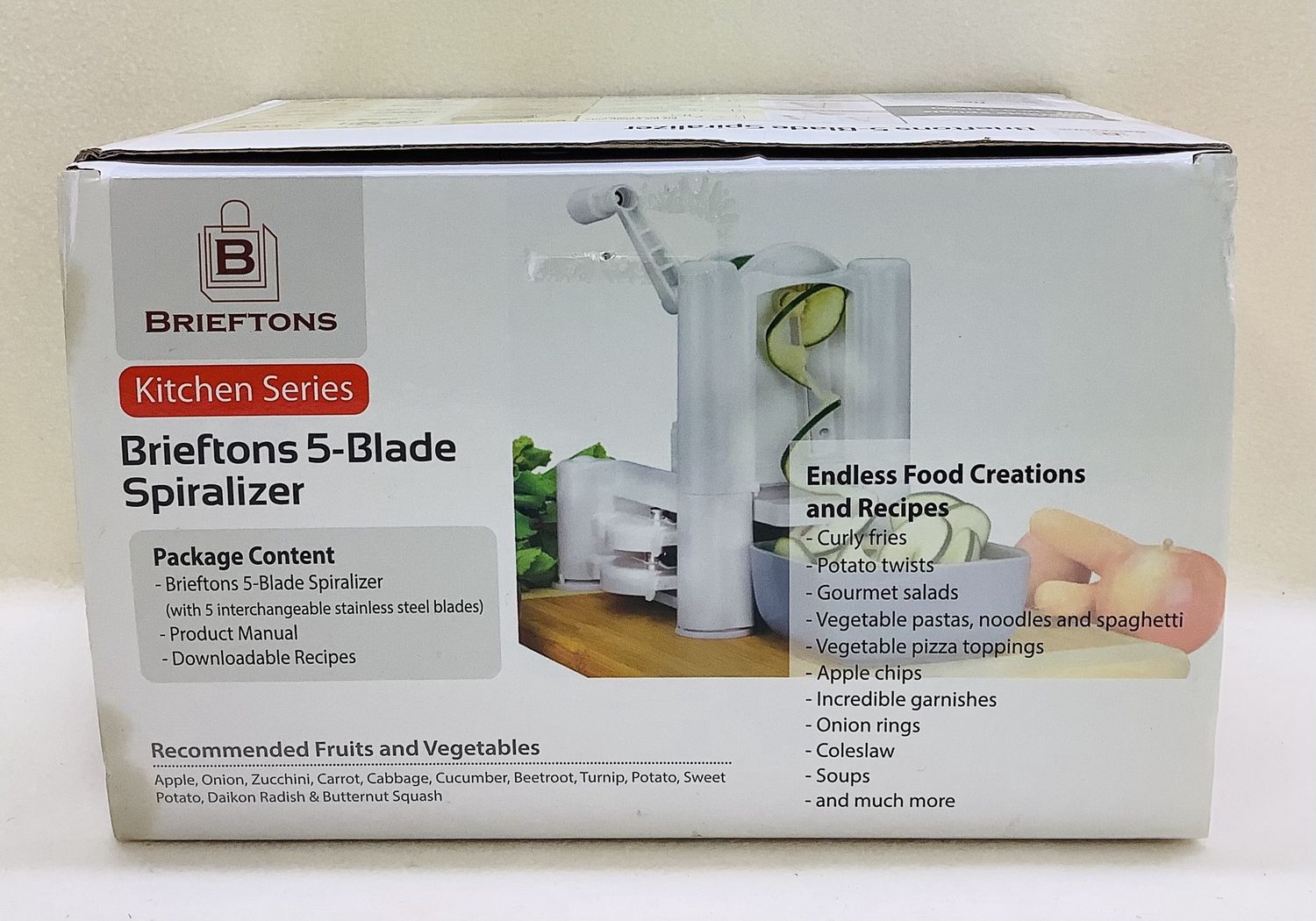 Brieftons 5-Blade Spiralizer - RS4907