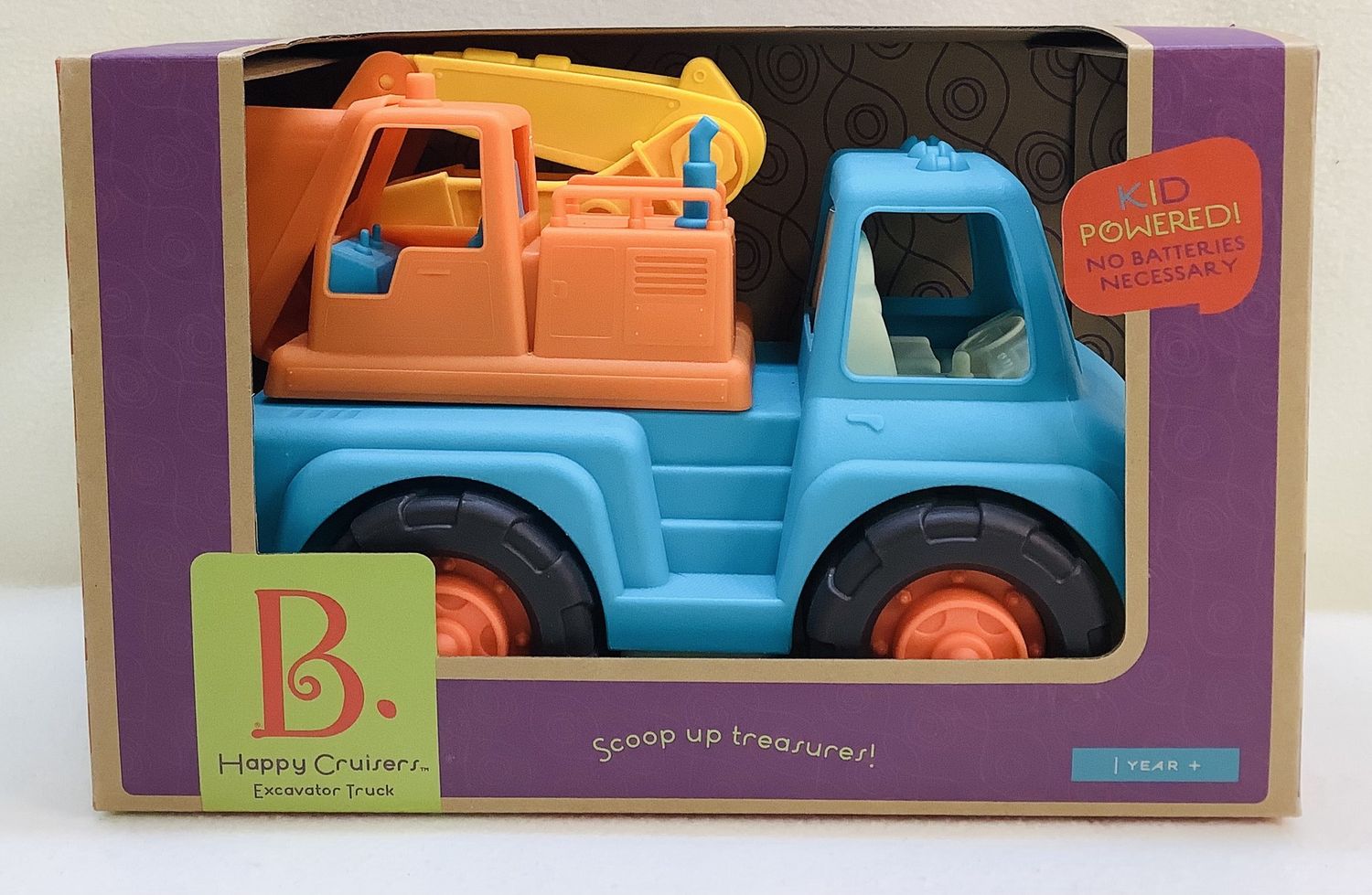B. toys Happy Cruisers Excavator Truck (Ages 1+) - RS4929