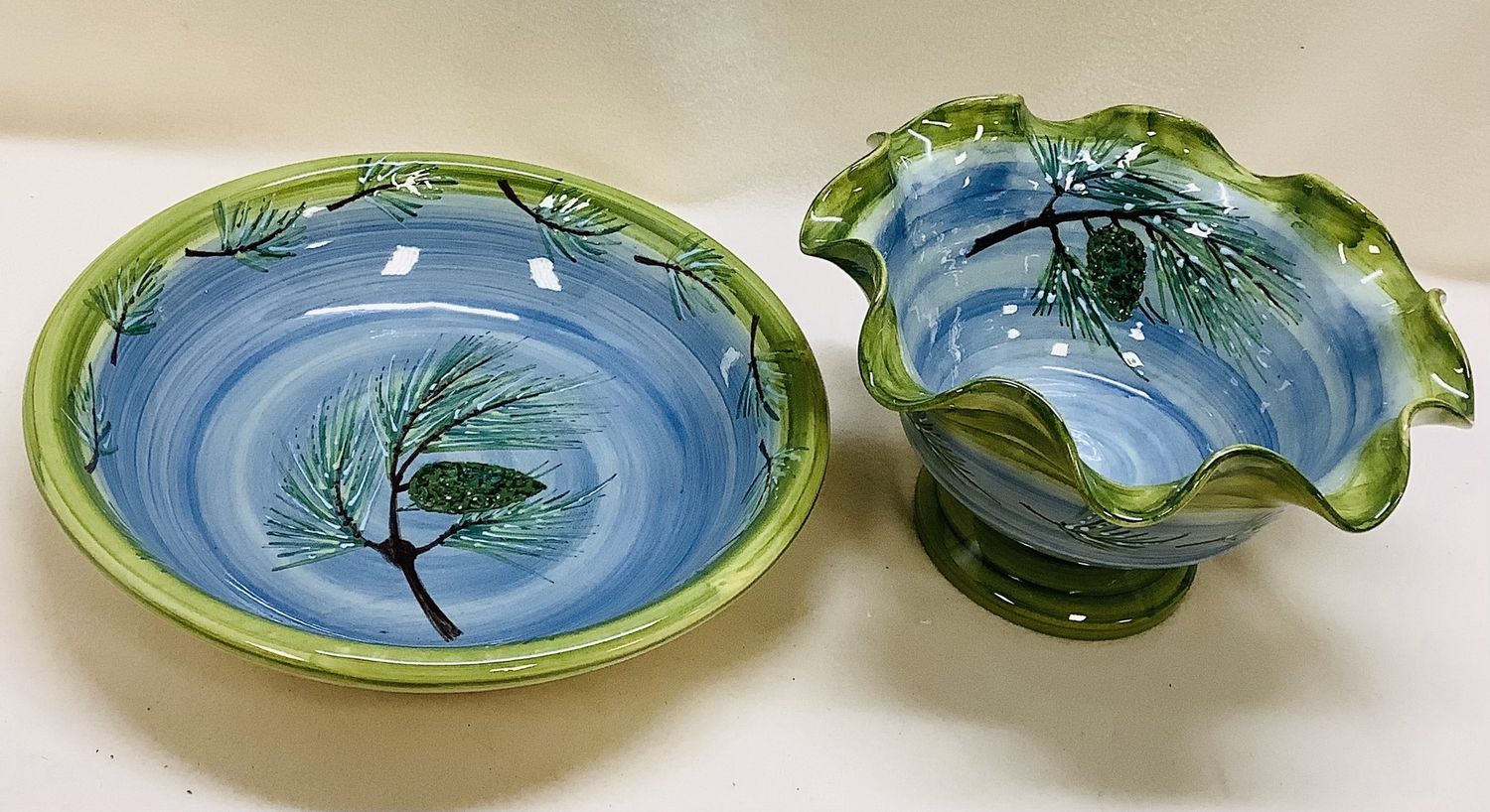 Atelier Du Sage France Signed Bowls (Set of 2) - RS4961