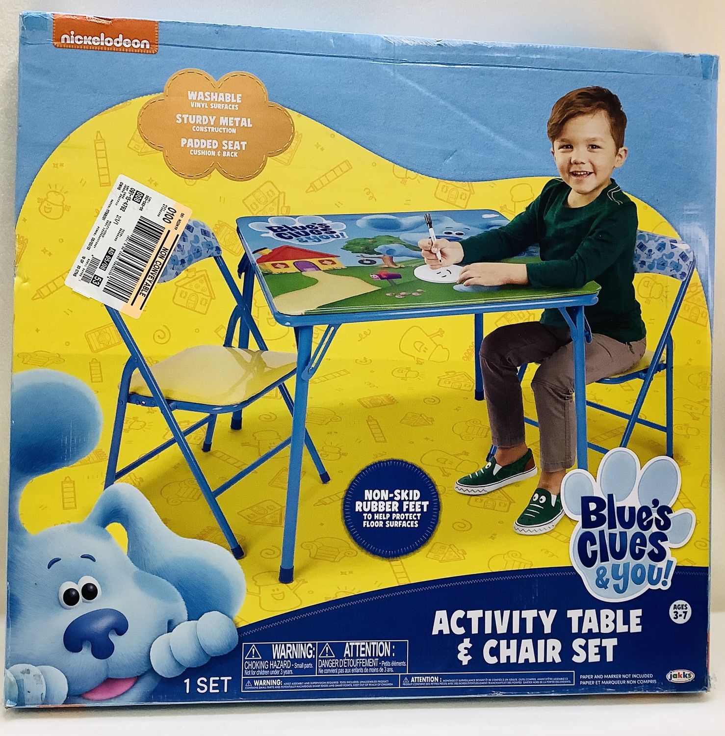 Blue&#39;s Clues &amp; You! Activity Table &amp; Chair Set - RS4990