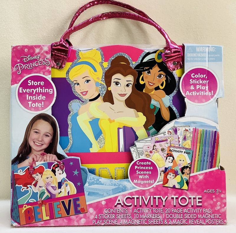 Disney Princess Activity Tote (Ages 3+) - RS4993