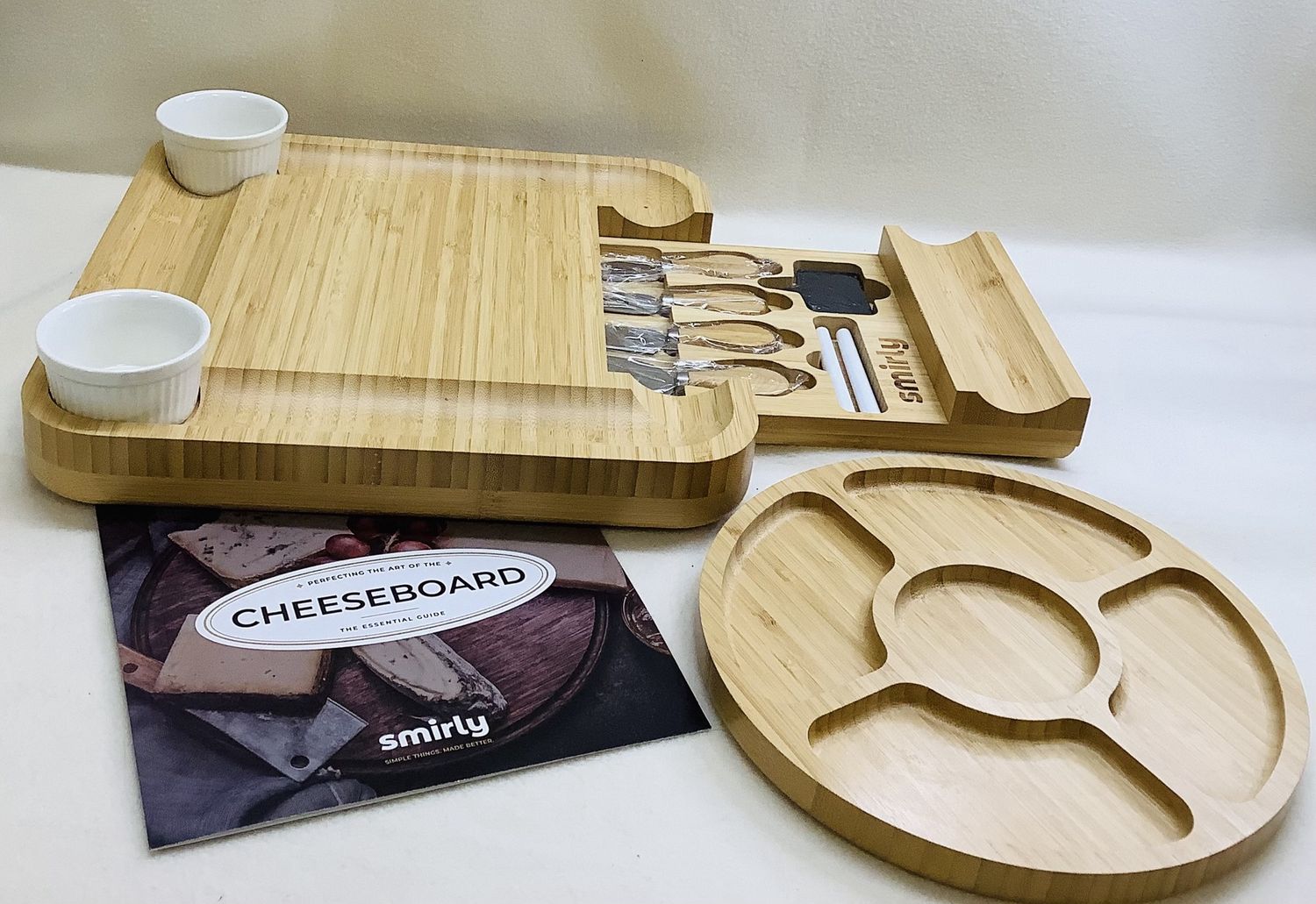 Smirly &quot;Epic Festif Board VI&quot; Bamboo Charcuterie Board Set - RS5027