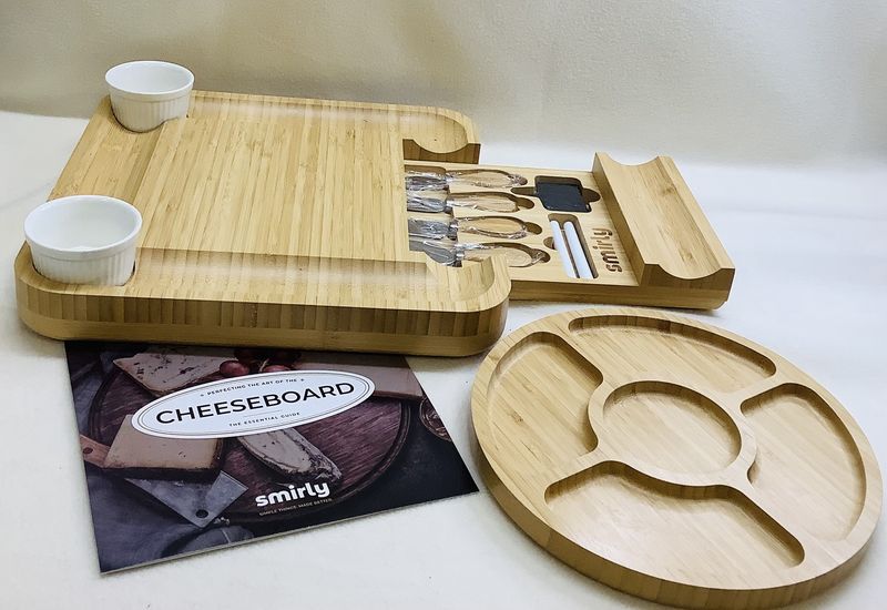 Smirly &quot;Epic Festif Board VI&quot; Bamboo Charcuterie Board Set - RS5027